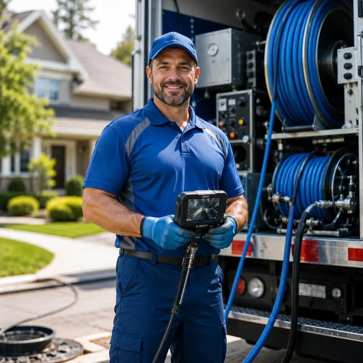 Local outdoor drain cleaning specialists in Adamsville, OH